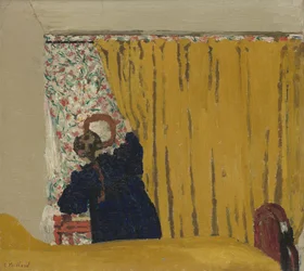 Der gelbe Vorhang, ca. 1893